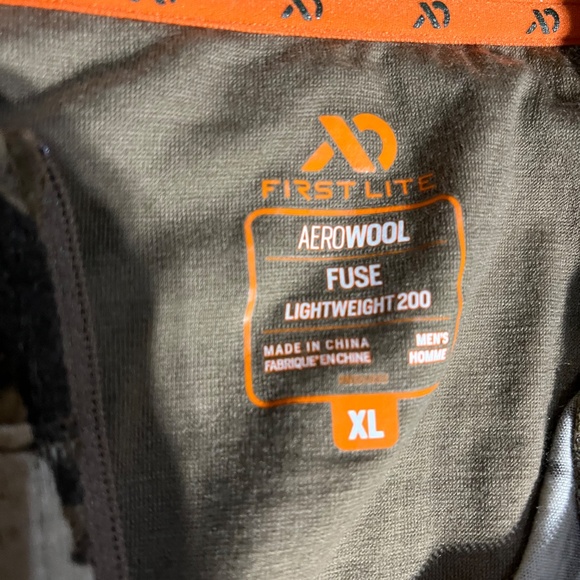 First Lite Fuse 1/4 zip Sz XL - Picture 2 of 2